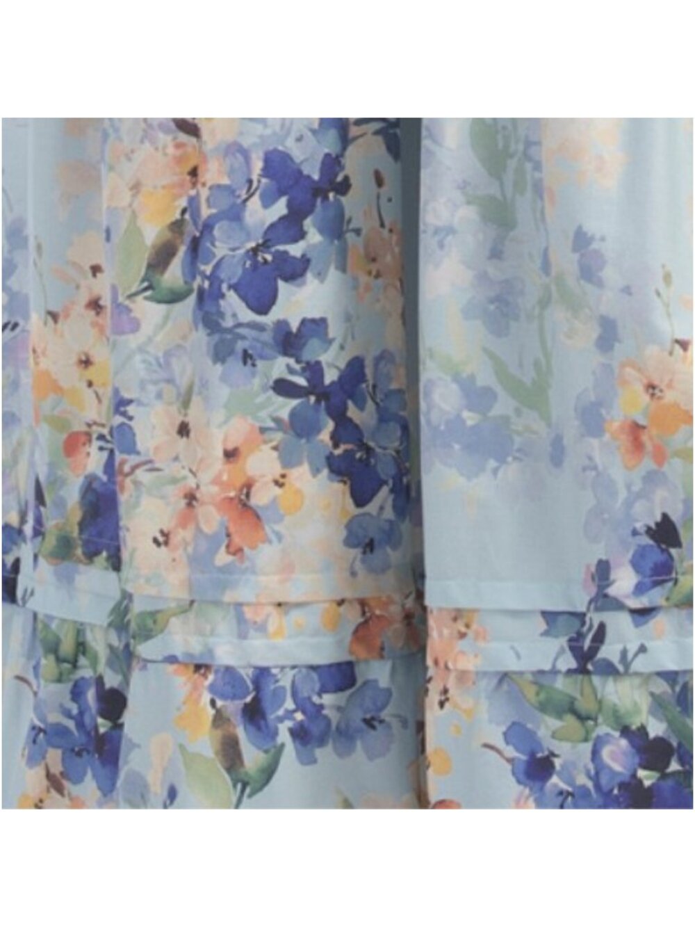 RACHEL ZOE Border Print V-neck Maxi Dress - Picture 4 of 4